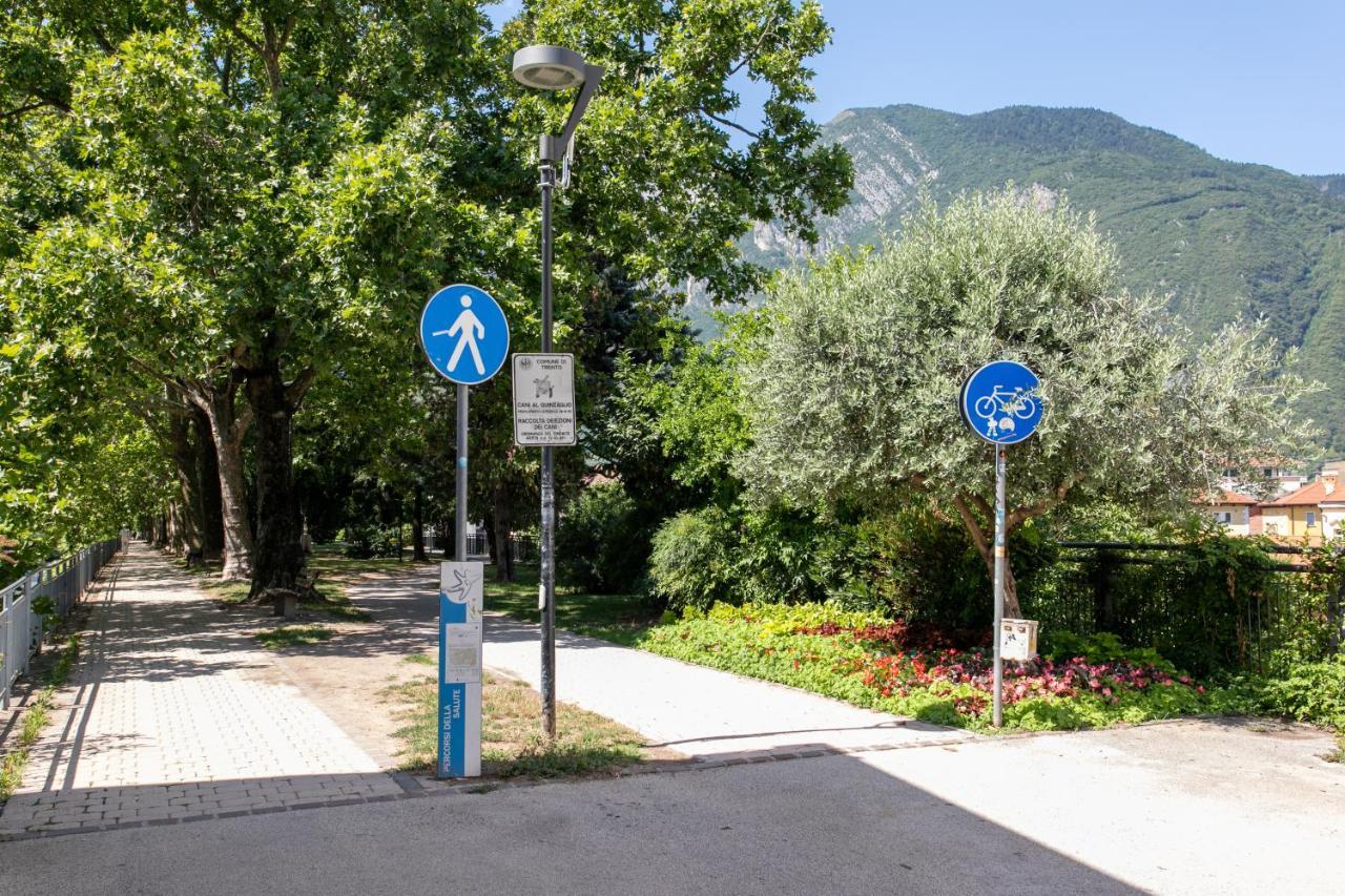 Appartamento Al Ponte Adiacente Al Parco, Vicino All'Ospedale E Centro Trento Exterior photo